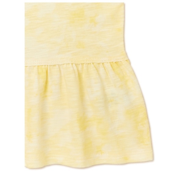 Wonder Nation Girls’ Peplum Top with Short Sleeves, Size XL 14/16 - Picture 3 of 8